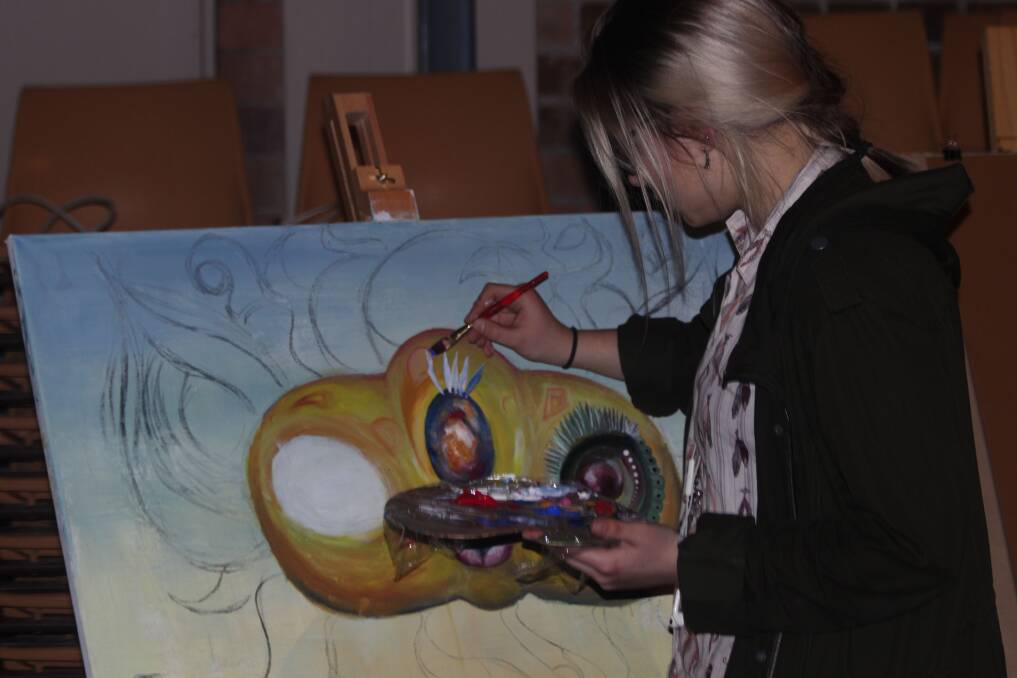Creations: Cronulla High School will rewards students for their artworks at its inaugural art exhibition this month.