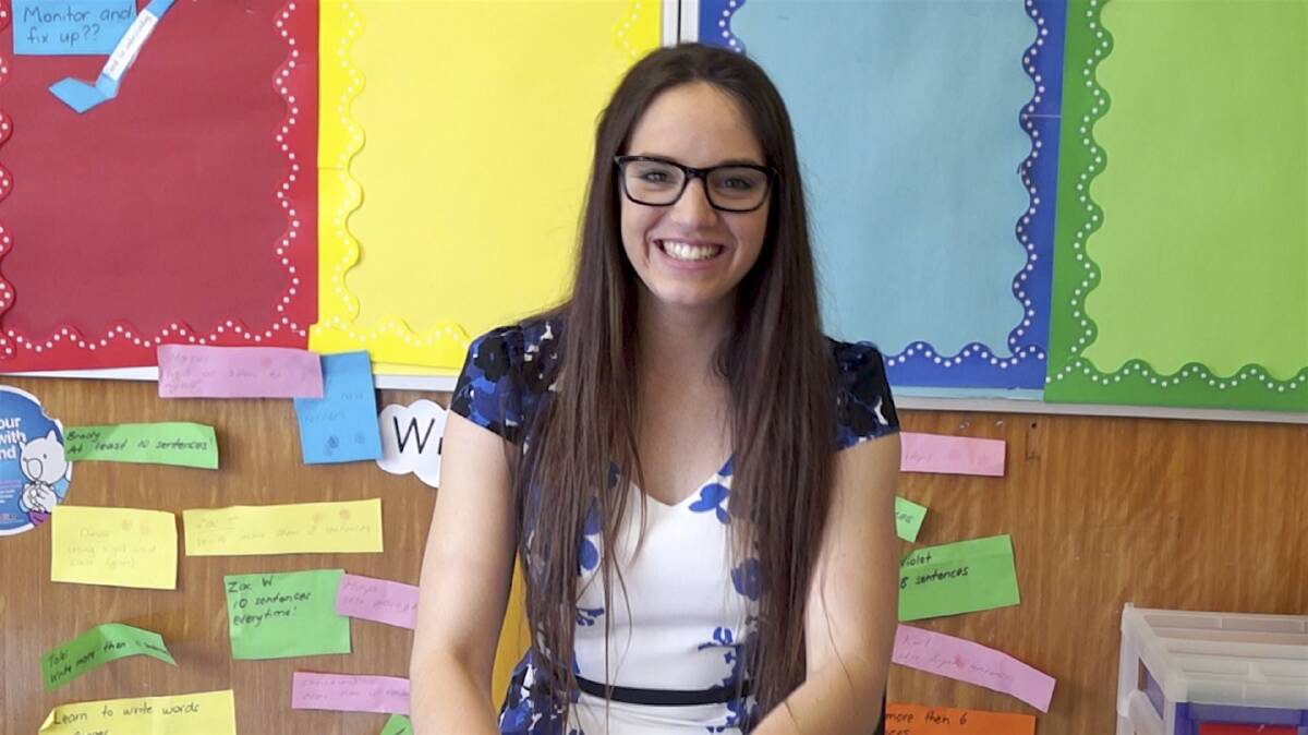 Youth mentor: Emily Thomson wants to inspire her pupils to grab learning opportunities.
