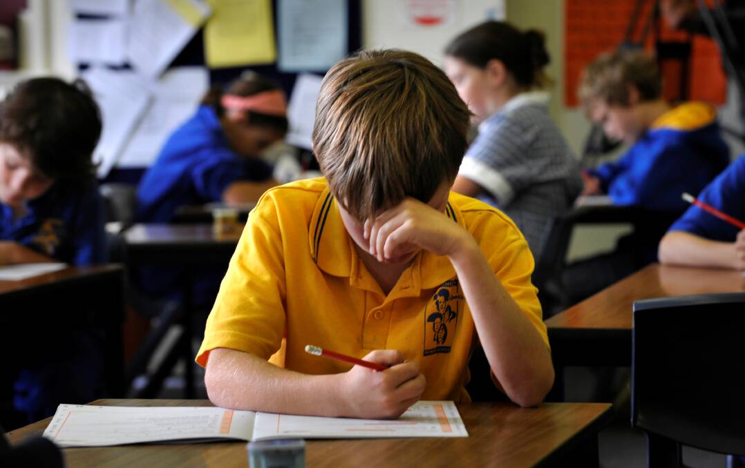 Several schools showed improvements in their recent NAPLAN results. Picture: Justin McManus