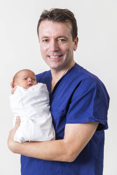 Specialist advice: Obstetrician Tony Bushati will run a new early pregnancy clinic at St George Private Hospital.
