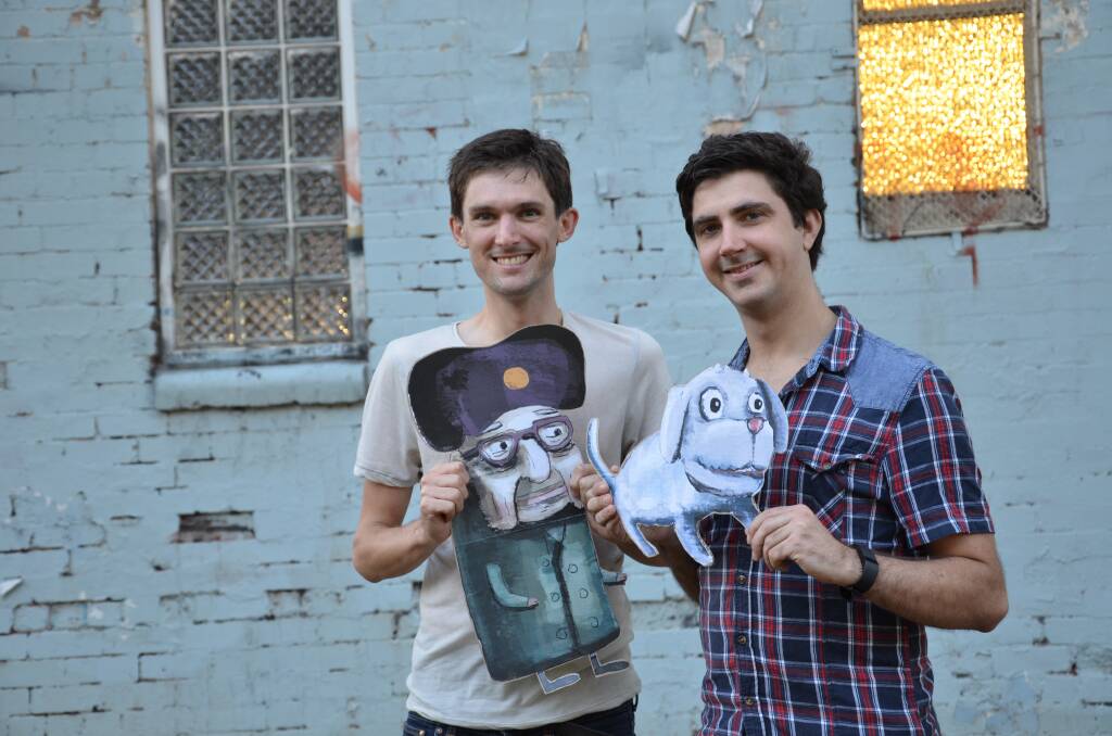 Animators: Nick Baker and Tristan Klein's animation got the attention of festival judges.