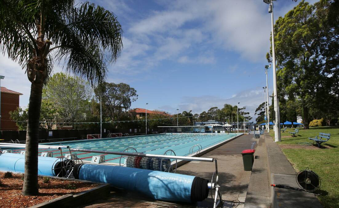 Quick work: Lifeguards at the Caringbah Leisure Centre have saved the life of a man who suffered a cardiac arrest. Picture: John Veage