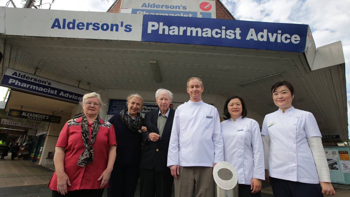 Alderson's Pharmacy marks 70 years. Pictures: John Veage