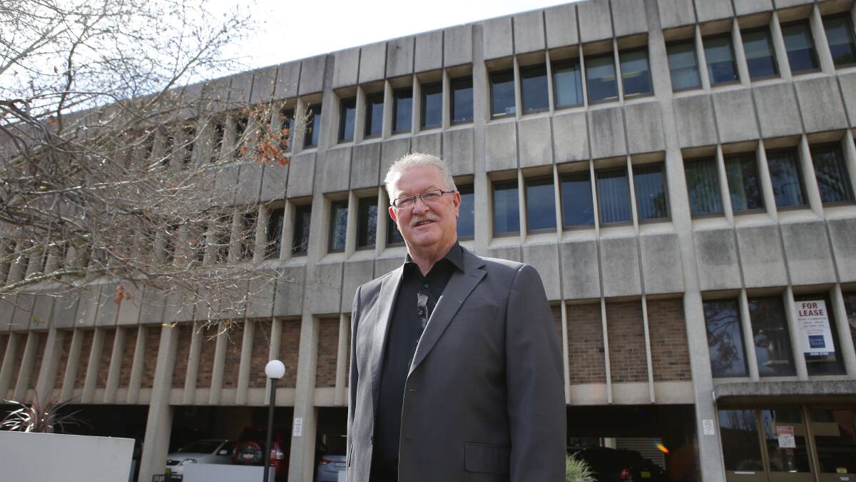 Vision: Frank Bates believes a hotel in Kogarah could revitalise the area. Picture: John Veage
