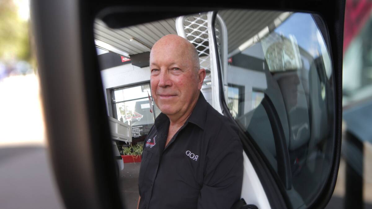 Quick-thinking: Gymea man Rod Bowen helped apprehend a would-be thief at Gymea this week. Picture: John Veage