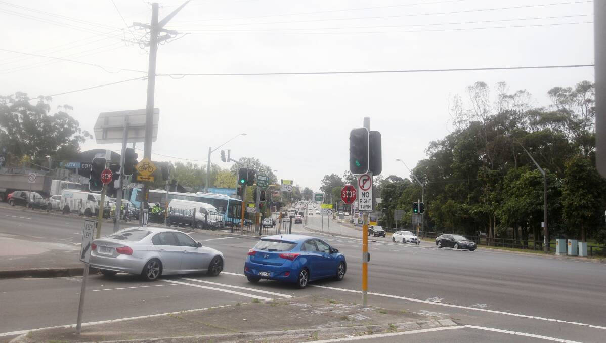 No access: Under the new proposal, motorists will no longer be able to drive from Stuart Street on to Princes Highway. Picture: Chris Lane