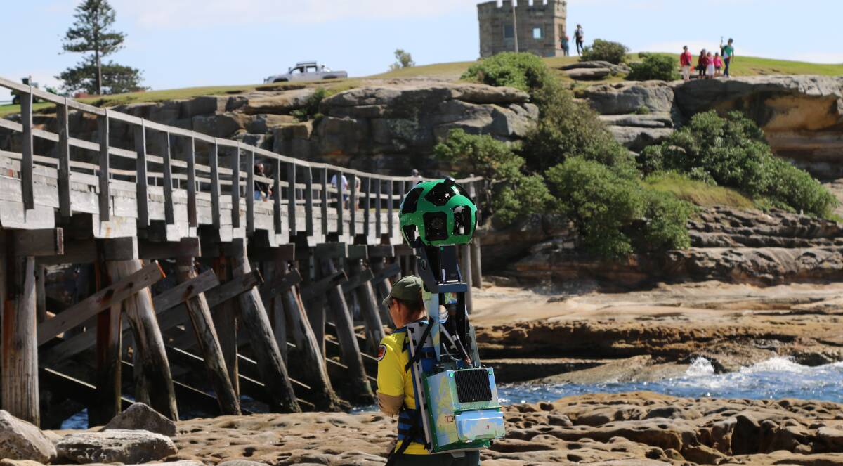 Google Street View: Mapping historic Bare Island Fort in the La Perouse precinct of Kamay Botany Bay National Park. Picture: supplied