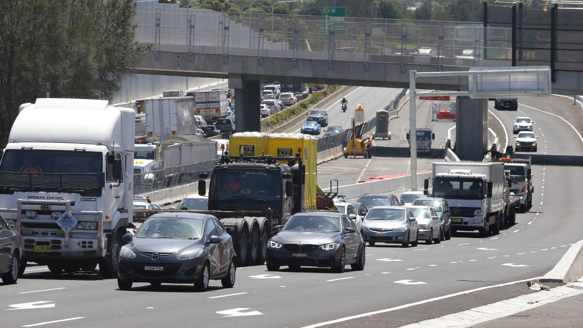 The rebate will be available to motorists who spend more than $25 a week on tolls.Picture: John Veage