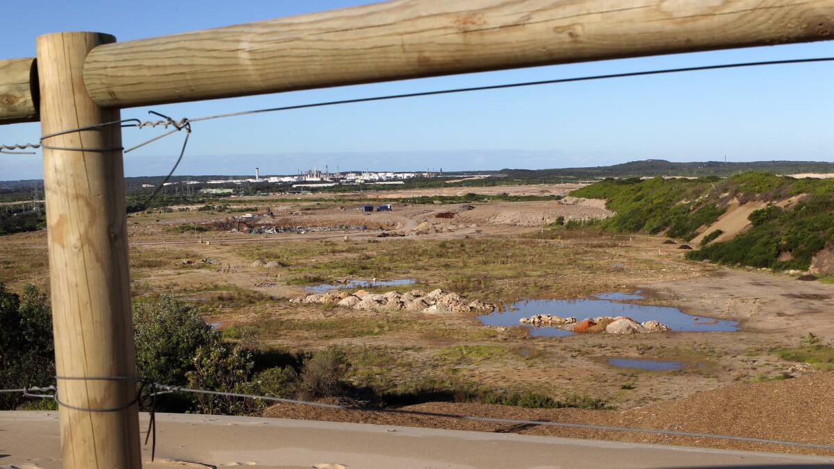 Development plan: Besmaw-owned land between Greenhills Beach and Boat Harbour. Picture: John Veage 