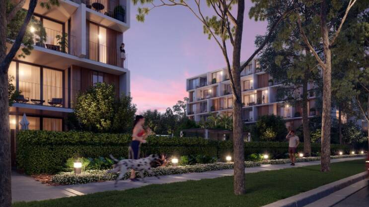 Marketing image of the Palisade development in University Road. Picture: supplied