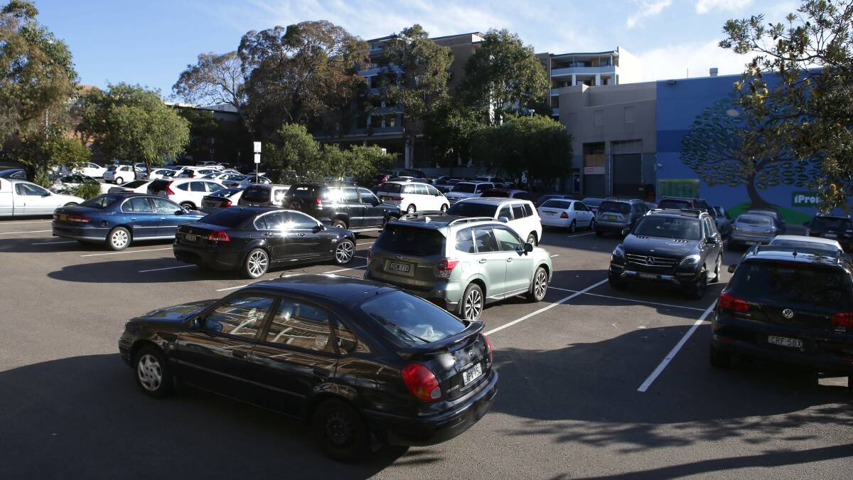 Banksia Road car park will lose 44 spaces. Picture: John Veage