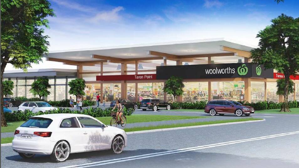 The proposed supermarket in Parraweena Road, Taren Point. Picture: supplied