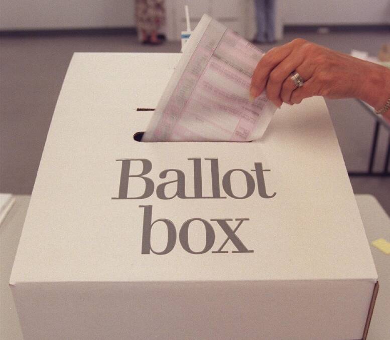 Decision time: Voting is under way for the July 2 election. Picture: Andrew Meares