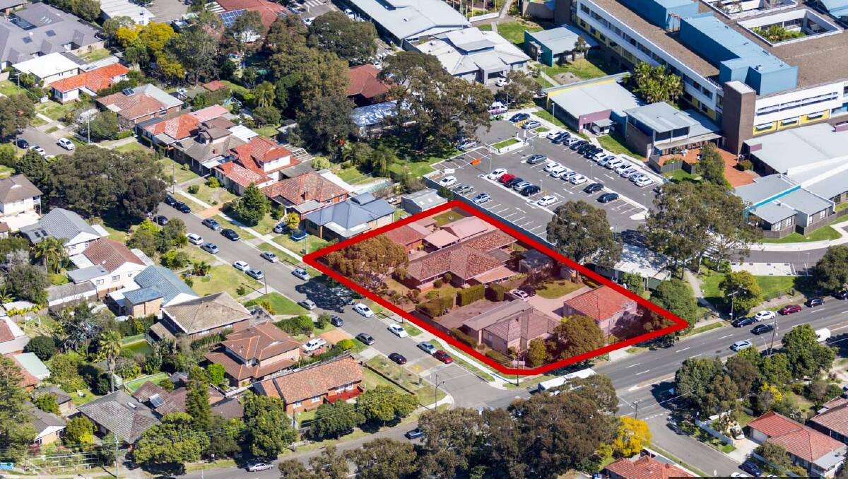 Expressions of interest have been called for the 2300 square metre site at the corner of Kingsway and Hinkler Avenue, adjoining Sutherland Hospital.
