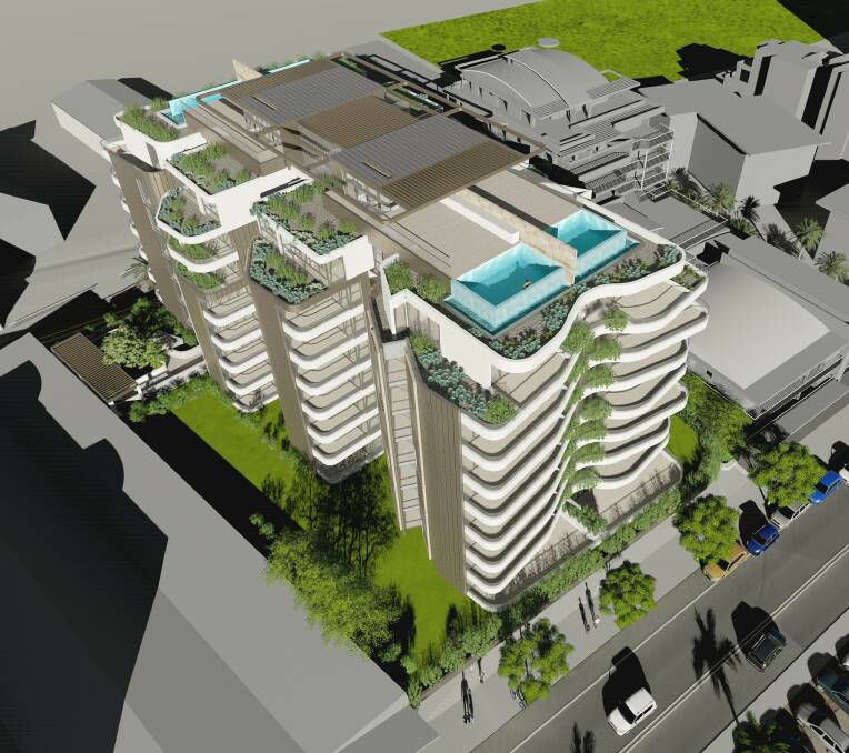The proposed new development in Gerrale Street. Picture: DA