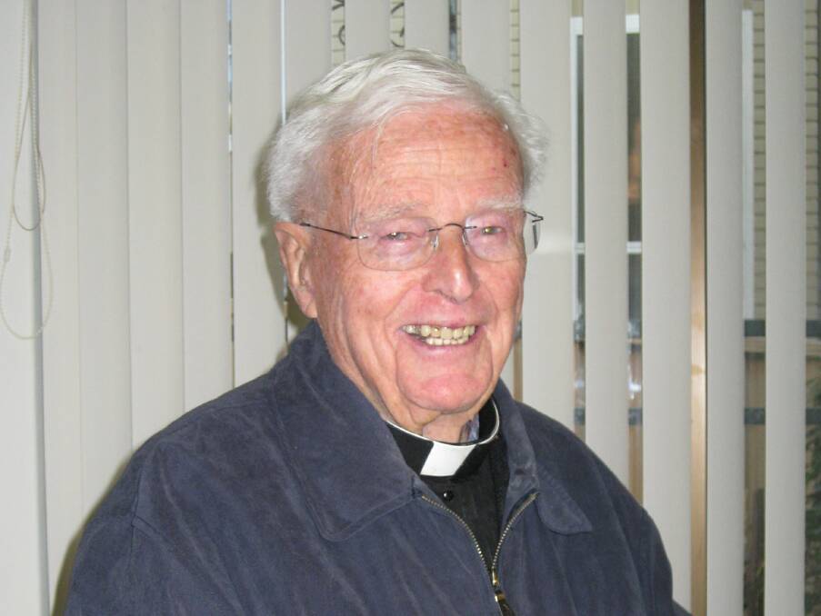 Farewelled: Father Frank Martin. Picture: Catholic Archdiocese of Sydney