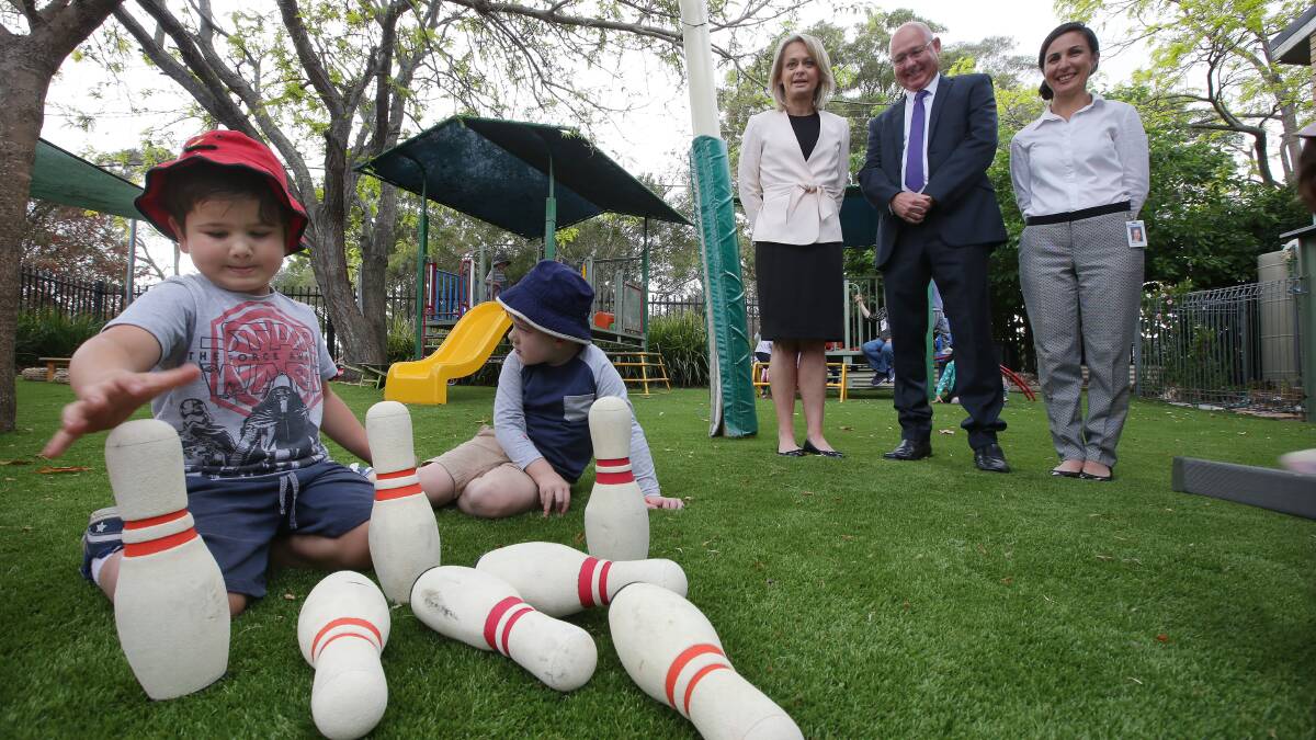 Learning Links Peakhurst (pictured after completion of an earlier  playground upgrade) has received $24,750 for construction of an accessible bathroom facility. Picture: John Veage