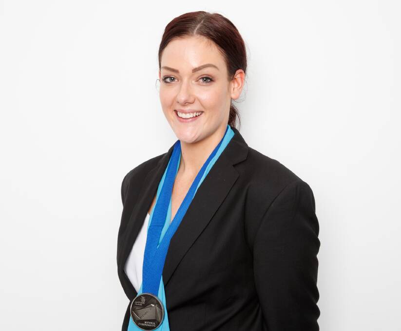 Victoria Padman was awarded a silver medal at the WorldSkills Australia 2018 National Championships. Picture: supplied