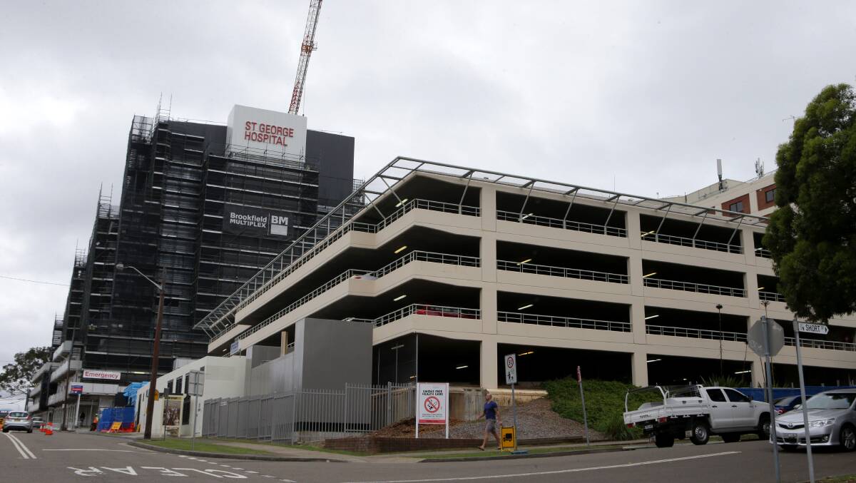 Fairer fees: The state government will negotiate with the operators of private car parks, such as at St George Hospital, to bring about the fee changes. Picture: John Veage