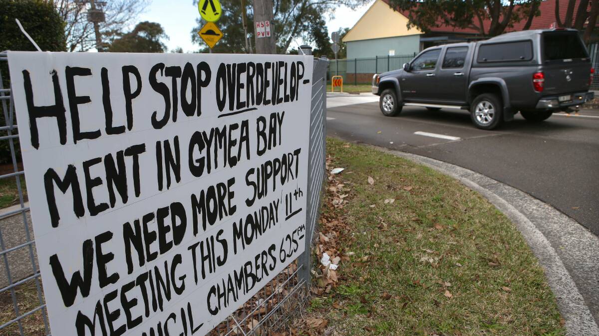 Anger over the draft DCP caused Gymea residents to rise up before the 2016 council election. Picture: John Veage