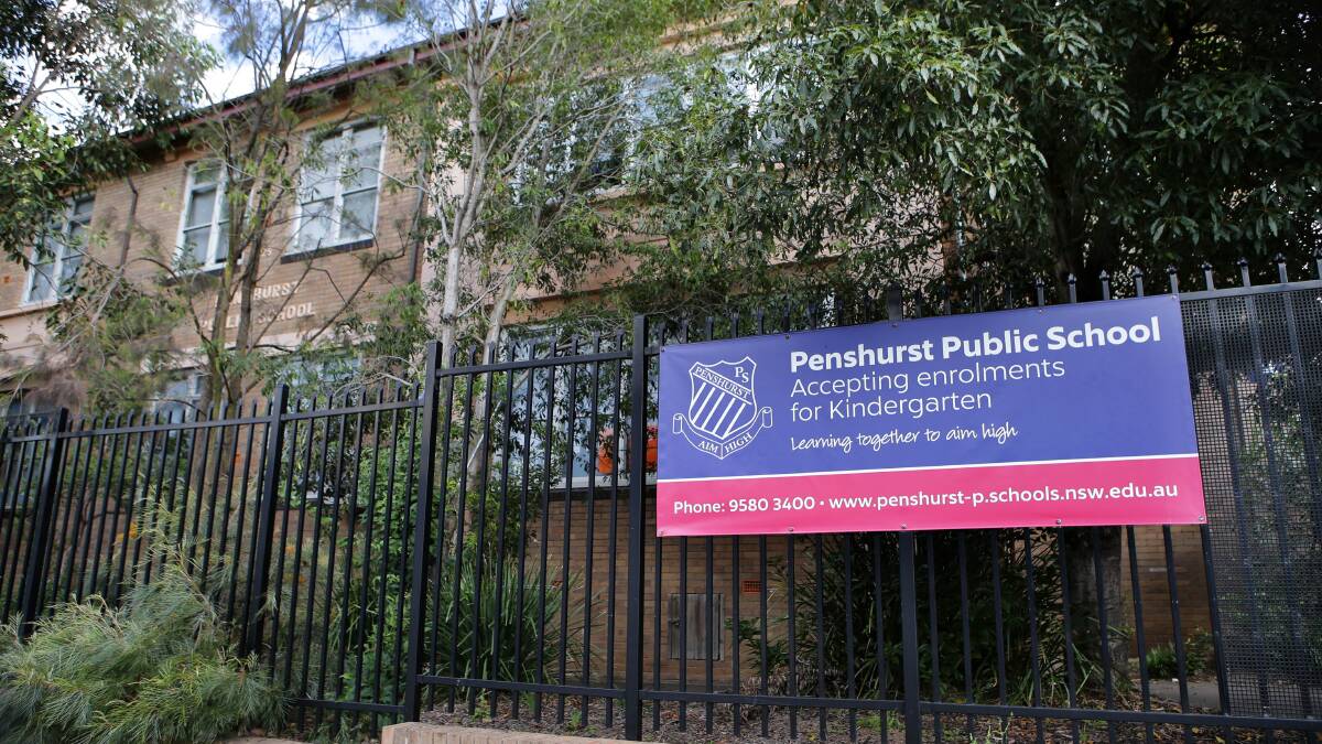 The oldest portion of Penshurst Public School was built in 1925. Picture: John Veage

