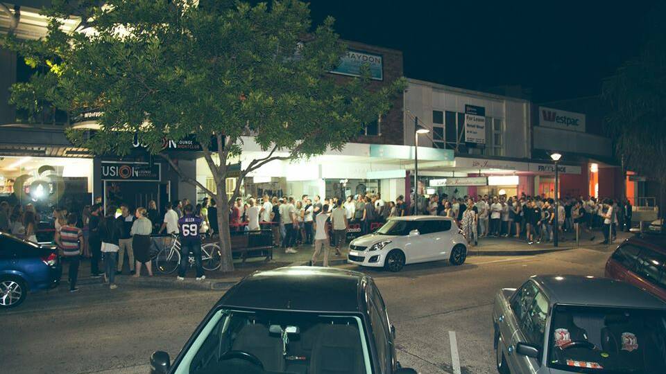 Restrictions continue: Sunday night in March at the Cronulla nightclub. Picture: Fusion Facebook page
