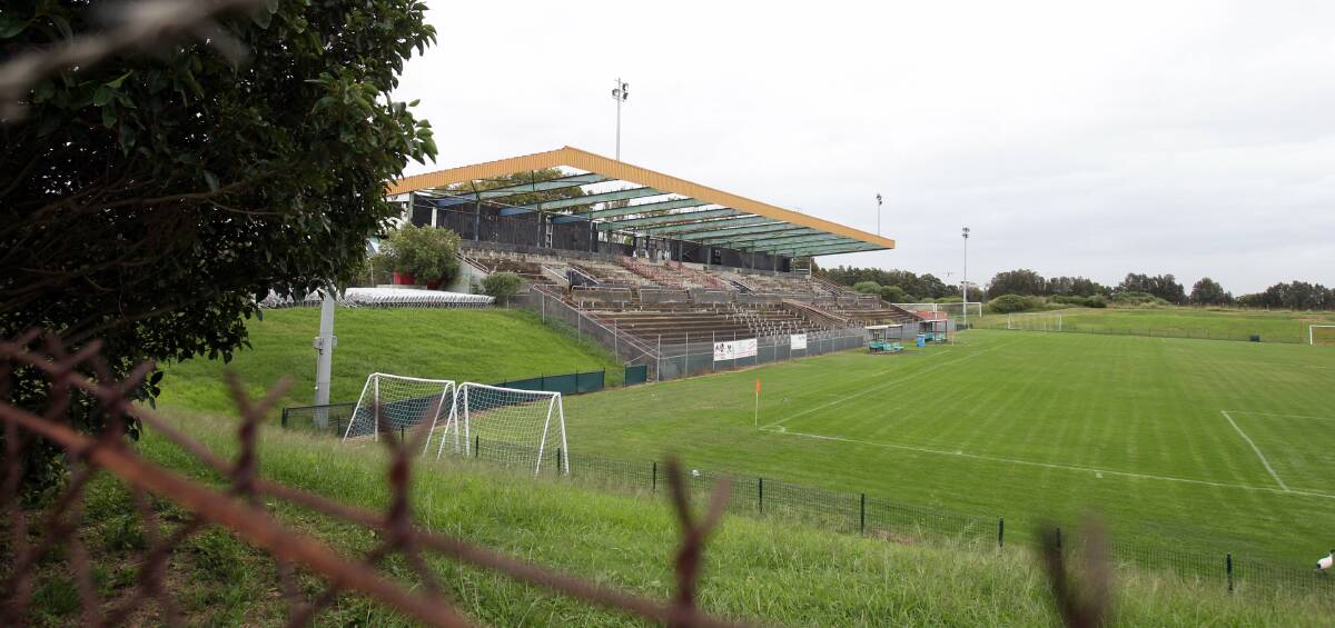 Relocation plans: St George Stadium, which is in poor condition, would be demolished and replaced by new facilities on a site to the north. Picture: Chris Lane