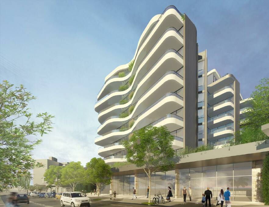 The proposed new development in Gerrale Street. Picture: DA
