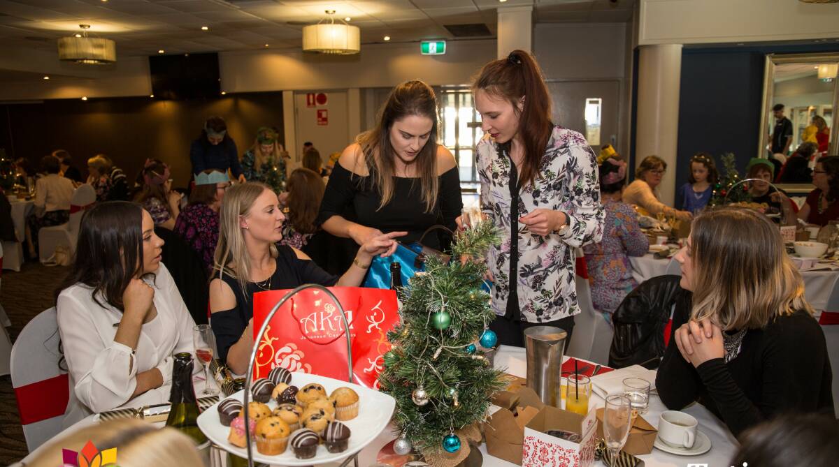 Guests at the Beauty Bank's Christmas in July high tea. Picture: supplied