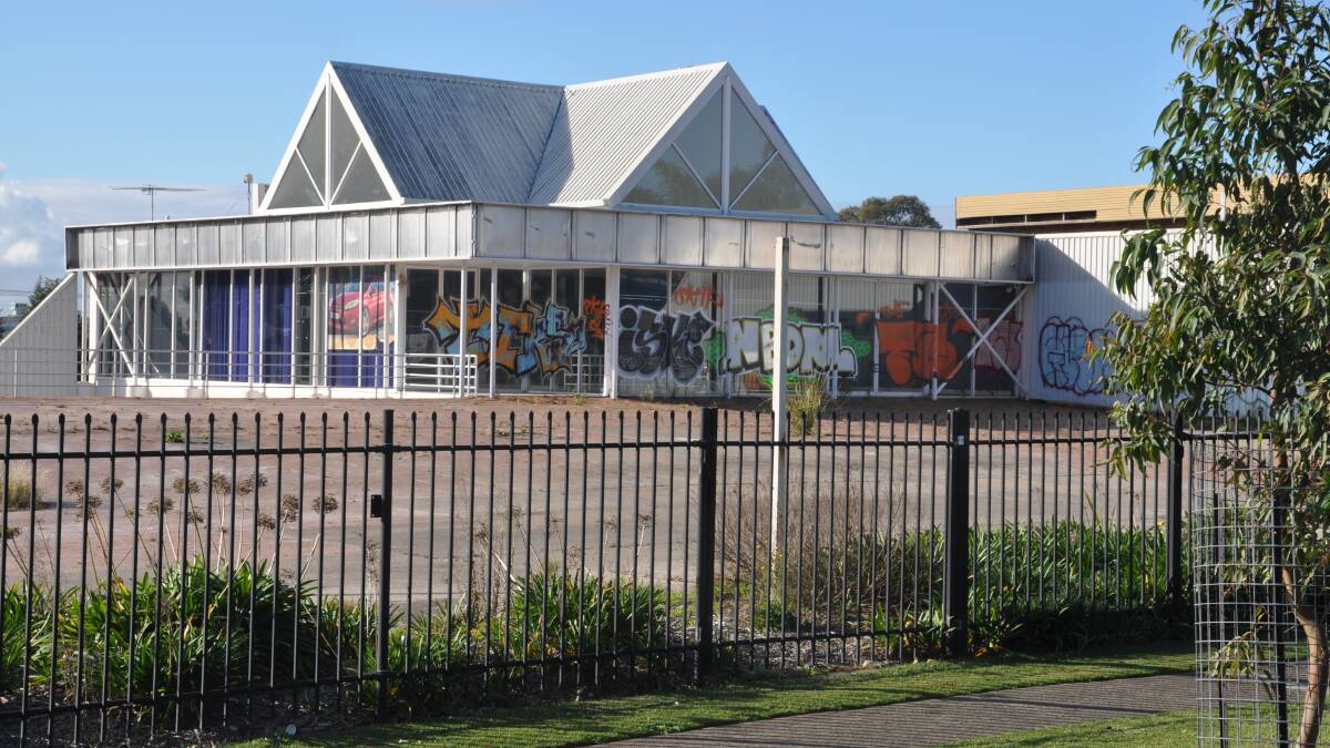 New use: The former car sales yard on the corner of Princes Highway and Oak will become a childcare centre subject to conditions being met.