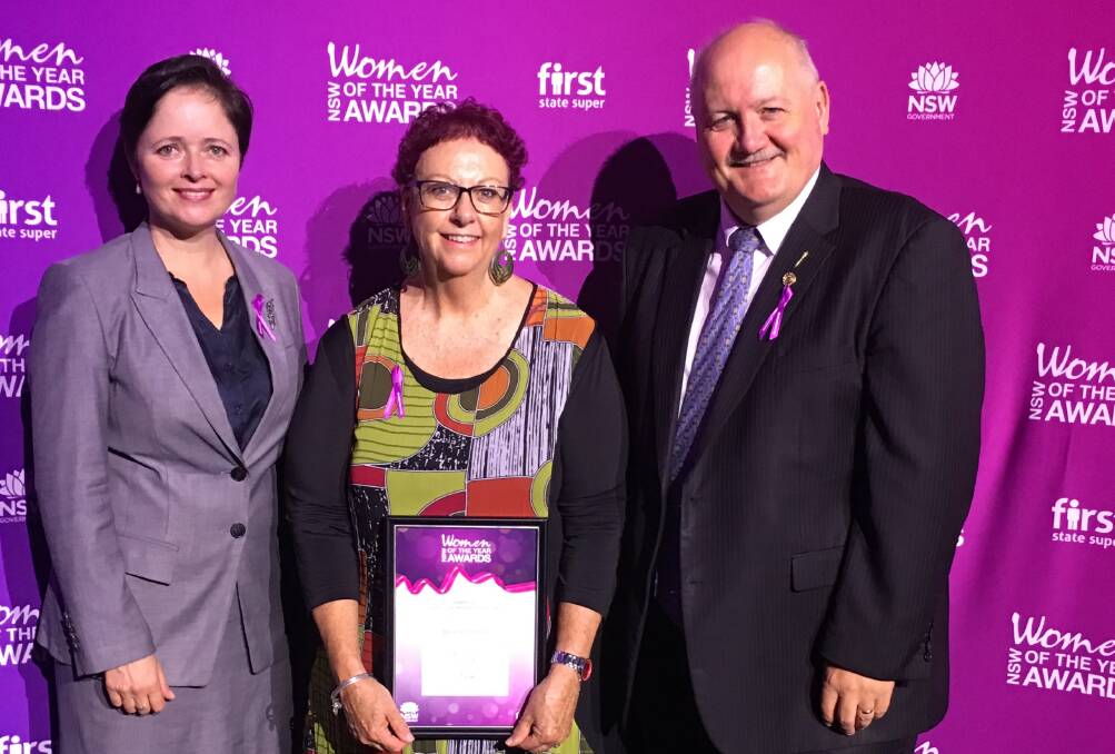 Woronora Heights woman recognised for 30-year fight against domestic violence