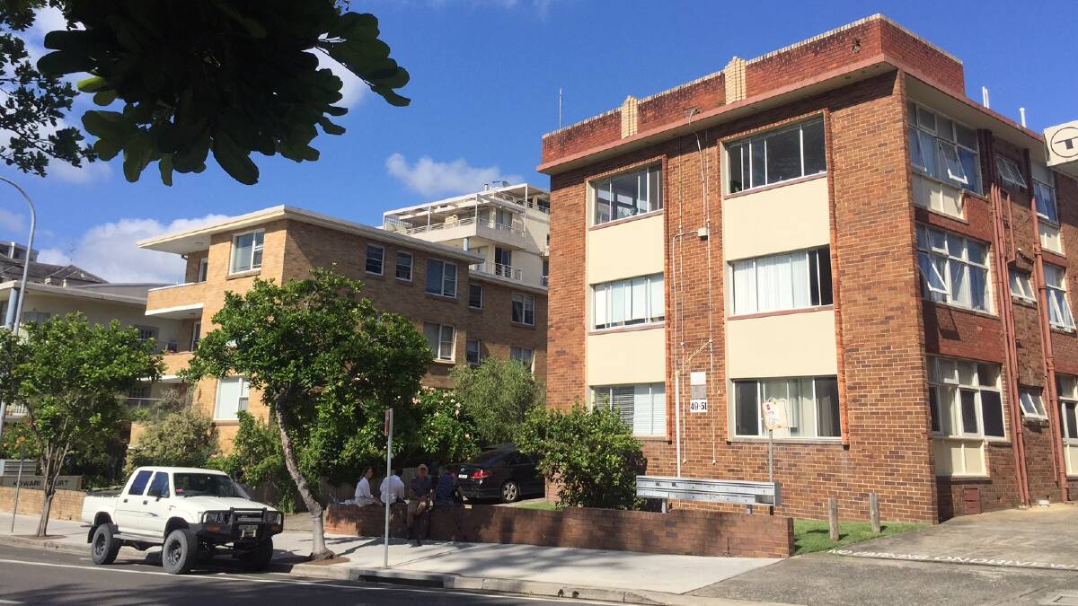 Units in Gerrale Street, Cronulla, which have sold for $54 million. Picture: Chris Lane
