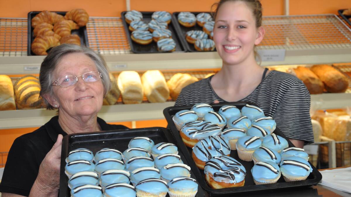Marise Pavich and Sophie Chapman at Shearer's Cook Bakery, Woolooware.