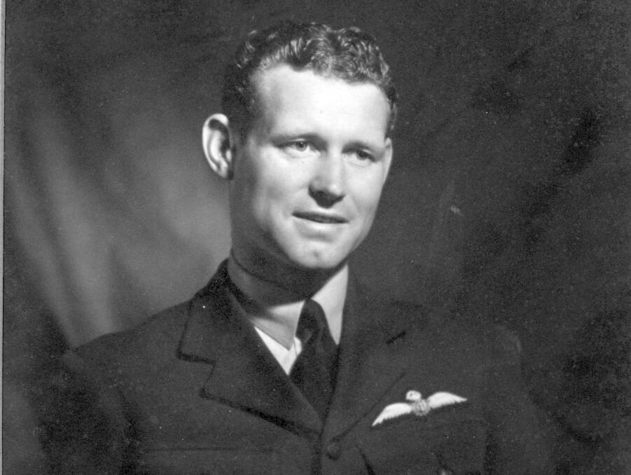 Ultimate sacrifice: Lieutenant Henry Lacey Smith married an English girl three months before his Spitfire was shot down on June 11, 1944, in Northern France.
