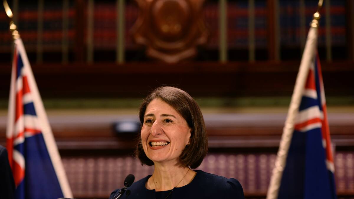 Gladys Berejiklian, the 45th Premier of NSW. Picture: Wolter Peeters