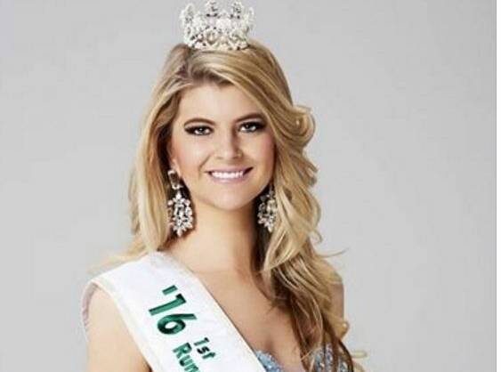 Former Kirrawee High School student Alexandra Britton was first runner-up in Miss International 2016. Picture: Facebook