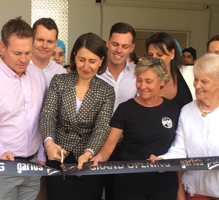 Gladys Berejiklian performs the official opening of the new premises at Kingsgrove. Picture: supplied