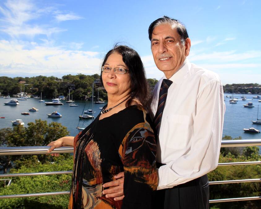 Lasting benefits: Kanti and Pratibha Gokani, on the balcony of their Dolans Bay home, say the gift of education will empower and enrich the lives of young women in the remote part of India. Picture: Isabella Lettini
