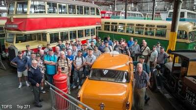 Bus museum visit. Picture: supplied