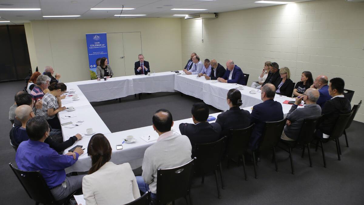 Small business forum at Club Central, Hurstville. Picture: John Veage