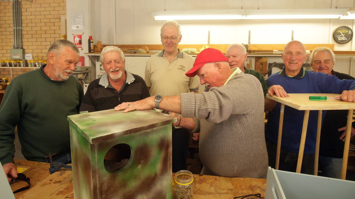 Get Active Expos will introduce seniors to various groups and clubs, including Men’s Shed. Picture: Chris Lane