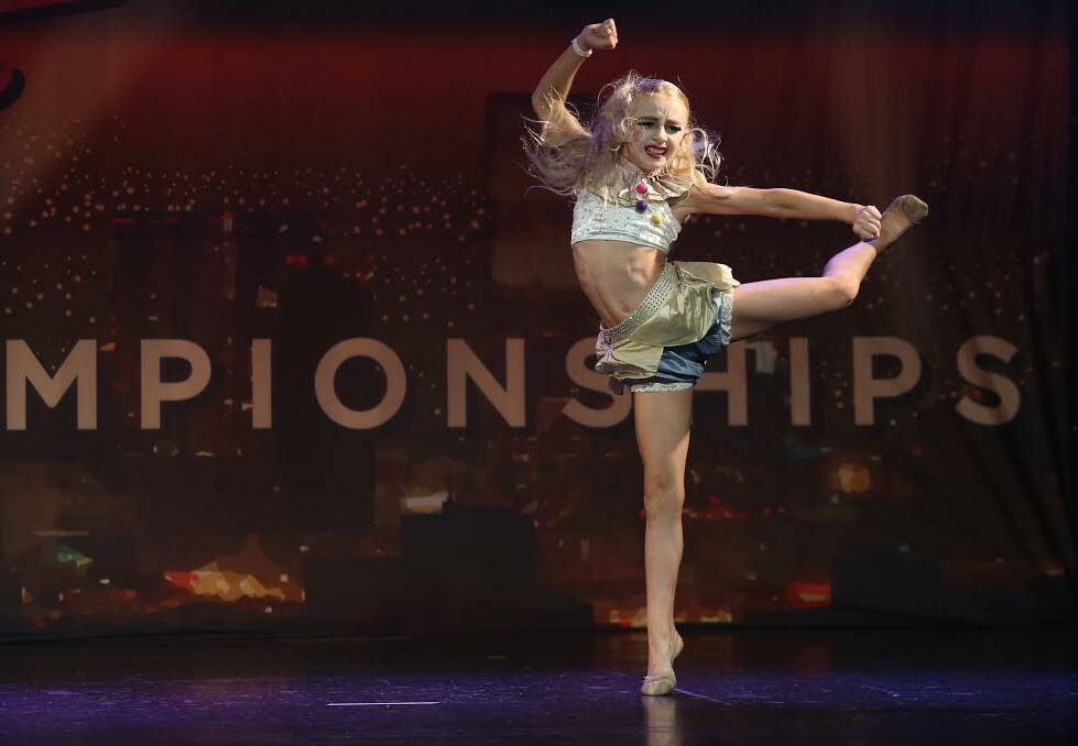 Junior champion: 10-year-old Tatum Pilcher from the Sutherland Shire will represent Australia in a dance competition in Spain.
