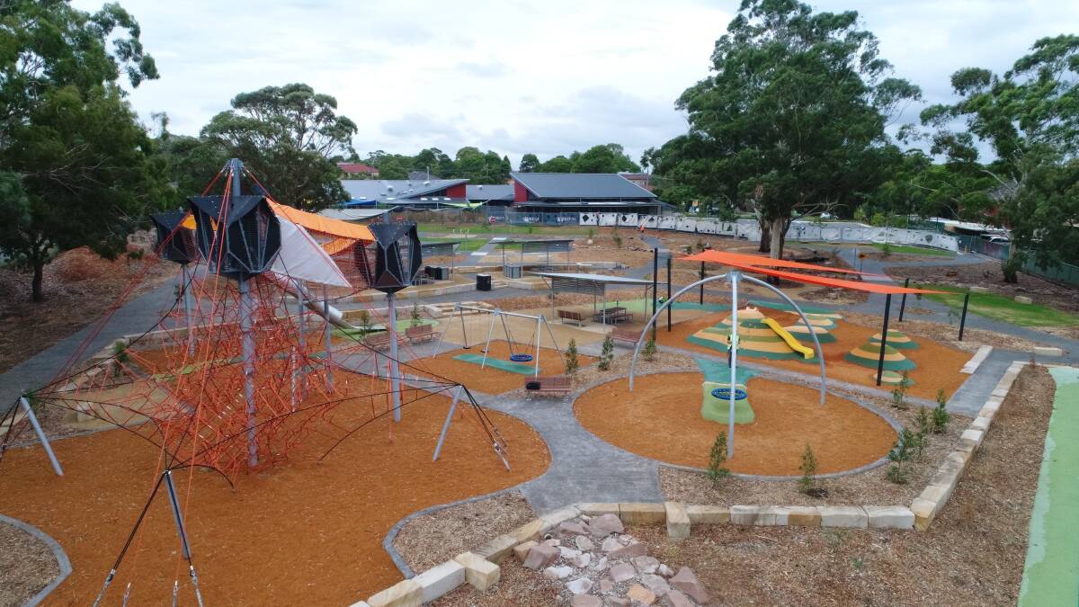 The $2.5 million Jubilee Park Adventure Playground at Mortdale is now open to the public for use. Pictures: Supplied