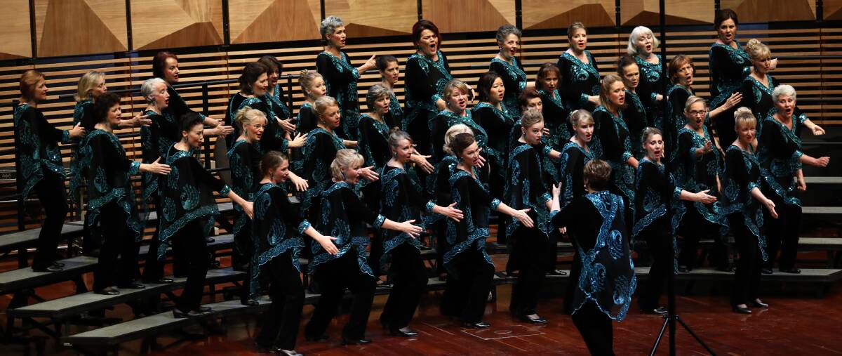Something to sing about: Endeavour Harmony Chorus, a community choir based in Jannali, won the Australian Choral Grand Prix on Sunday. Picture: WinkiPoP Media