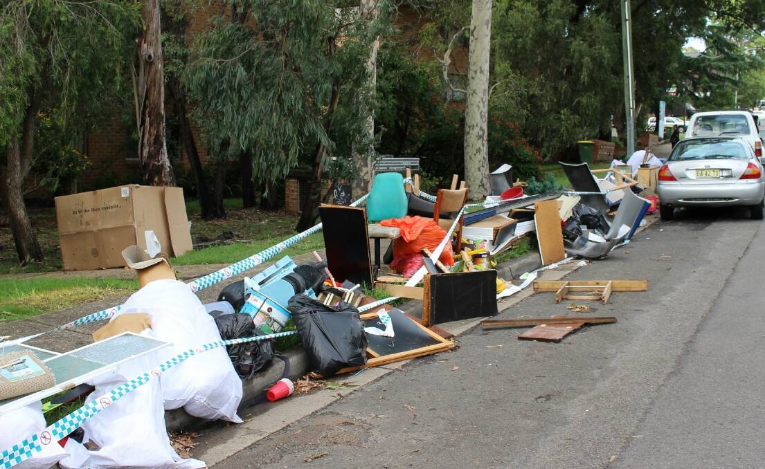 Rubbish rage: some argue that the cost of dumping materials at the Lucas Heights Waste Centre is contributing to the illegal dumping problem.