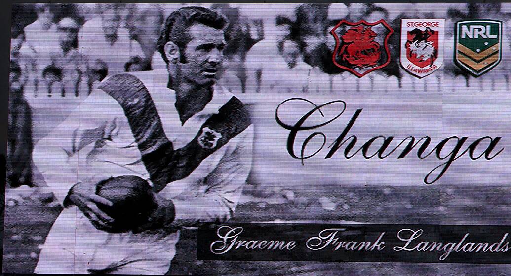 In memory of St George Illawarra's greatest Dragon of all time. Pictures: John Veage