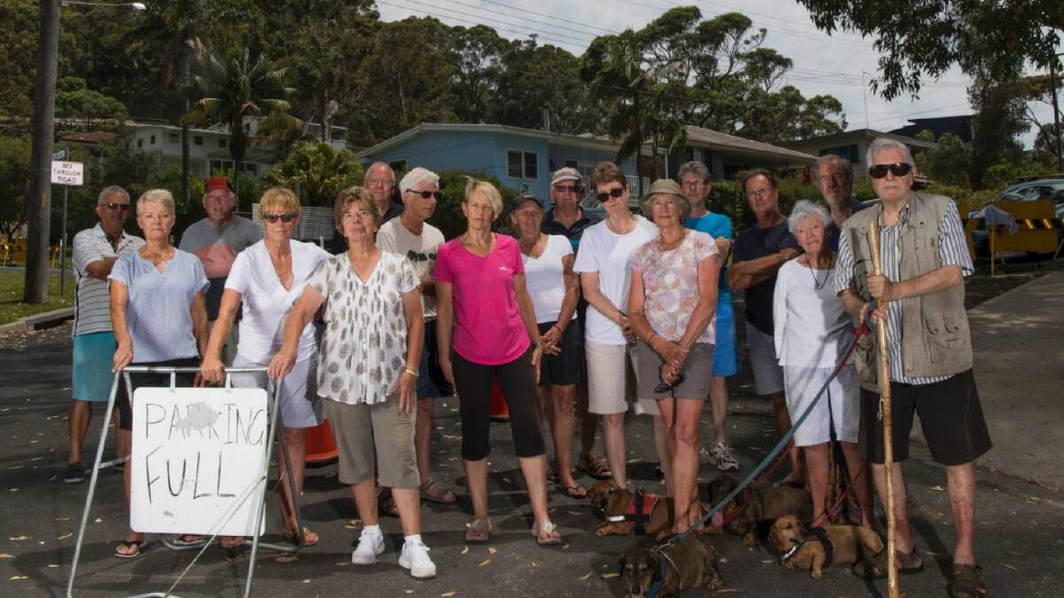 Residents are fed-up of the overcrowding and say Hyams Beach has turned from a place of coastal calm, coastal chaos. Photo: Louise Kennerley

