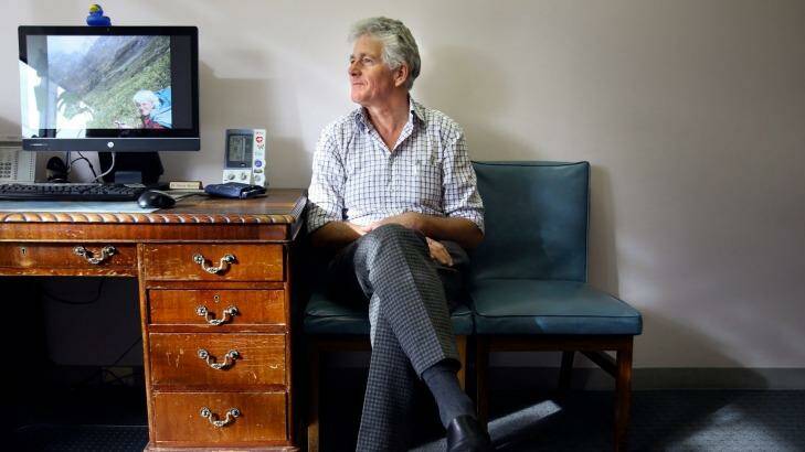 Simon Benson has strong views on assisted death. Photo: Angela Wylie