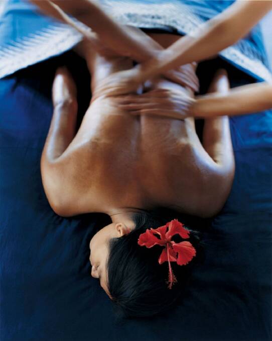 Massage at the Como. Photo: Supplied by the Como Shambala