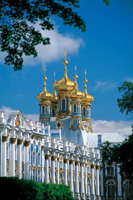 The Catherine Palace in Russia.